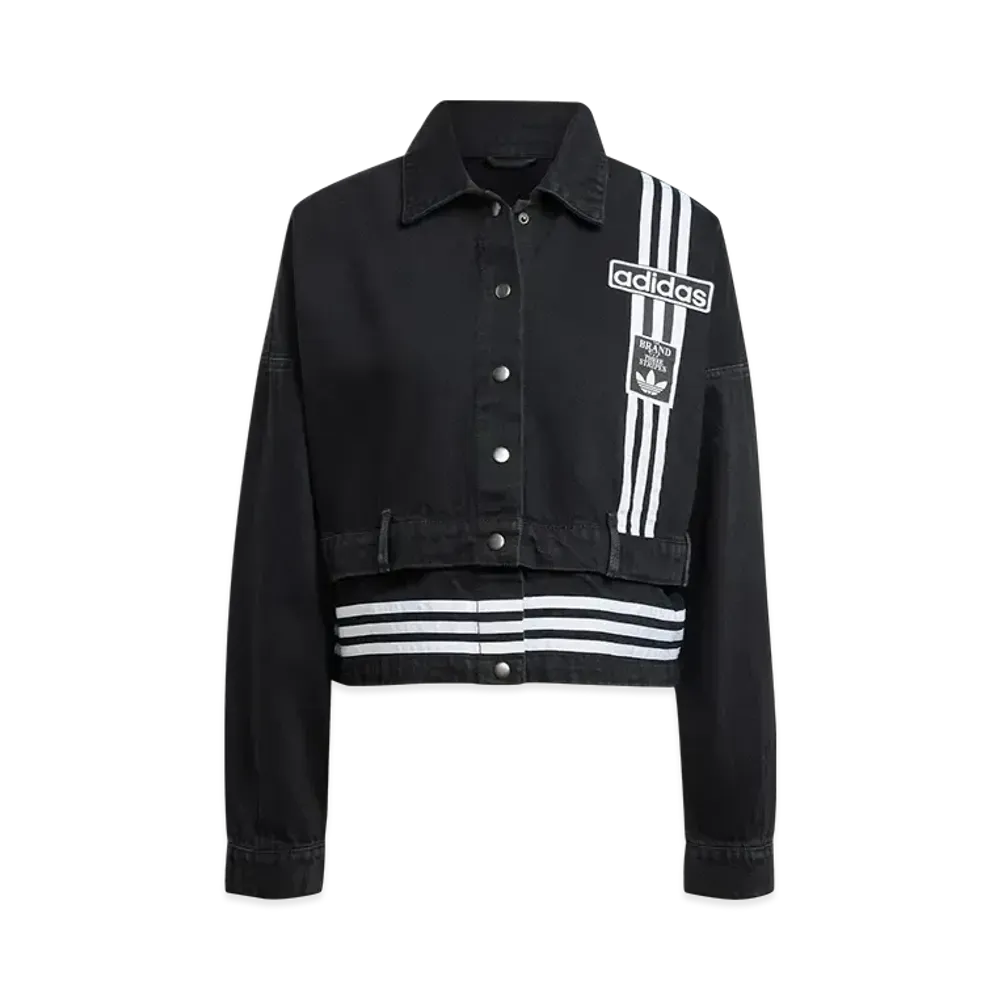 adidas Adibreak Denim 2-In-1 Track Top "True Black Denim"