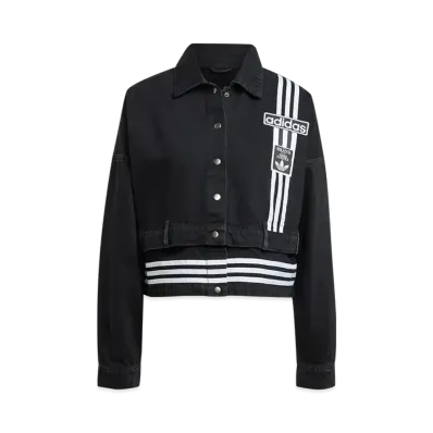 adidas Adibreak Denim 2-In-1 Track Top "True Black Denim"