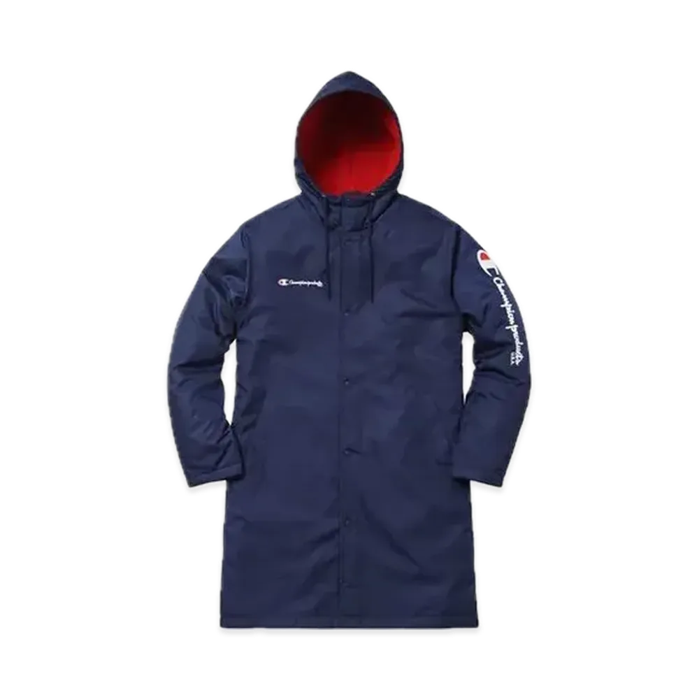 Supreme x Champion Stadium Parka "Navy"