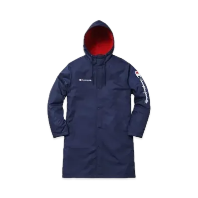 Supreme x Champion Stadium Parka "Navy"