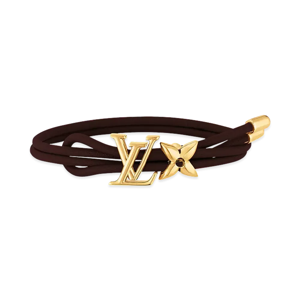 Louis Vuitton Bracelet LV Bloom "Oxblood"