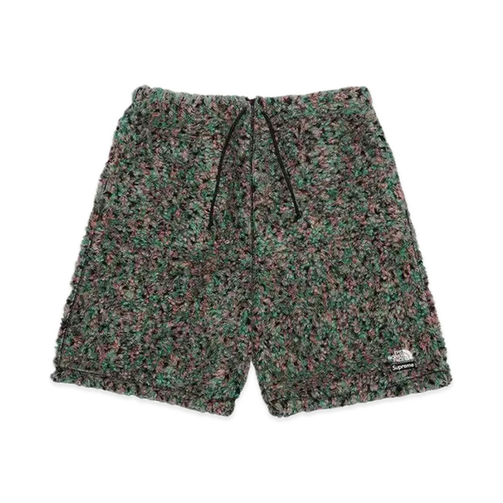 Supreme x The North Face High Pile Fleece Short "Multi"