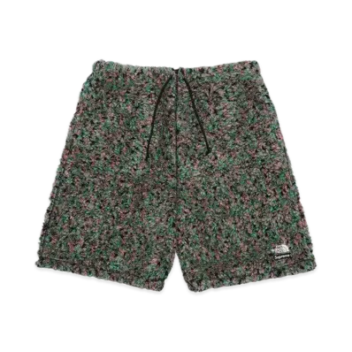 Supreme x The North Face High Pile Fleece Short "Multi"