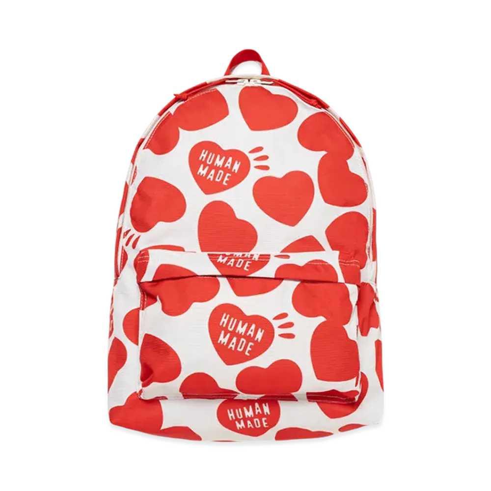 HUMAN MADE Heart Backpack "White"