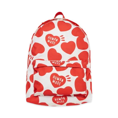 HUMAN MADE Heart Backpack "White"