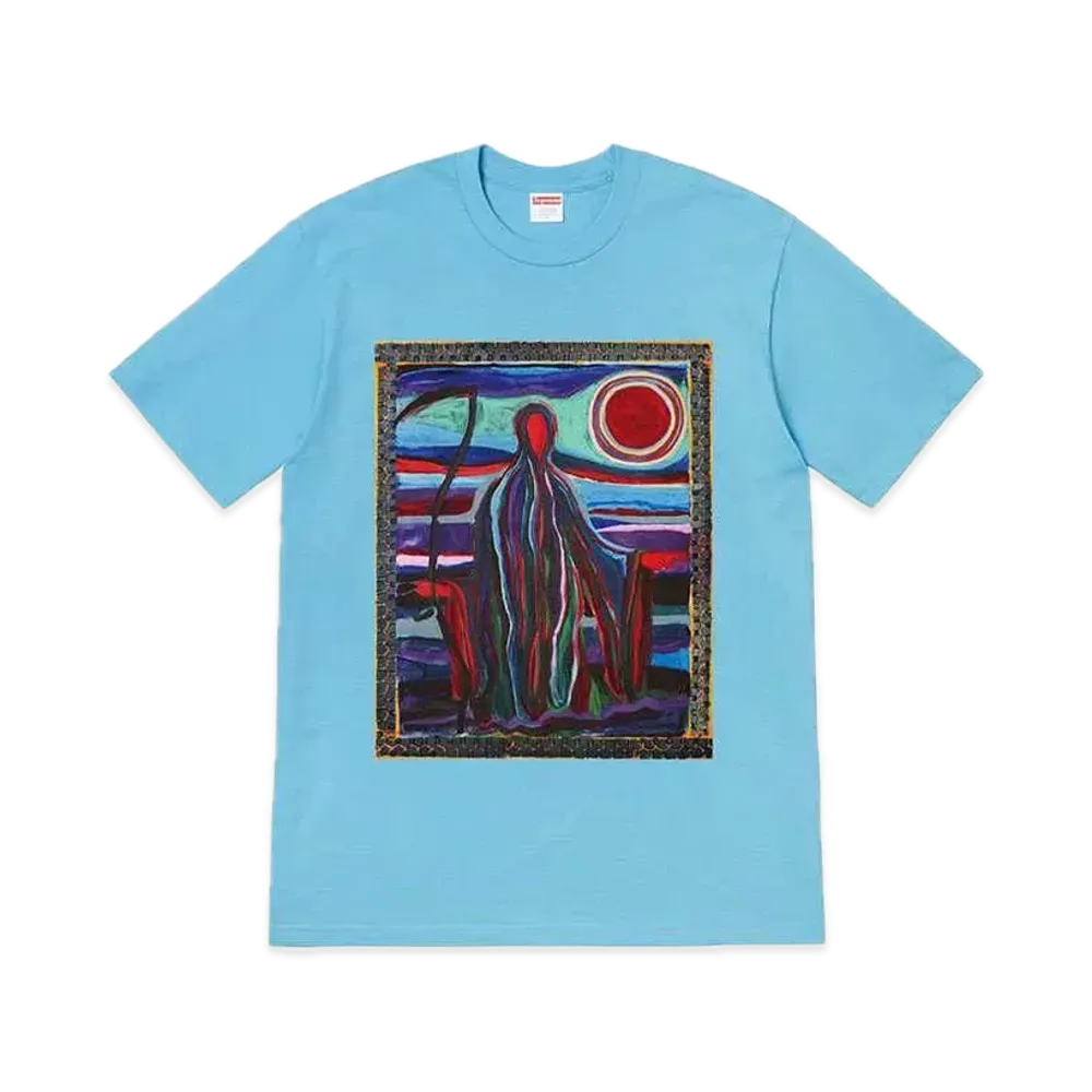 シュプリーム リーパー Tシャツ "ライト スレート"