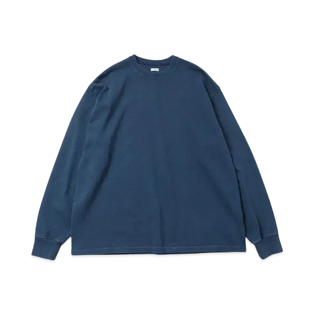 A.PRESSE Vintage L/S T-shirt "Navy"