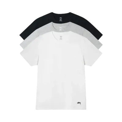 Stussy Undershirts 3 Pack "Multi"