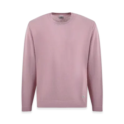 C.P. Company Cotton Yarn Sweater "Pink"