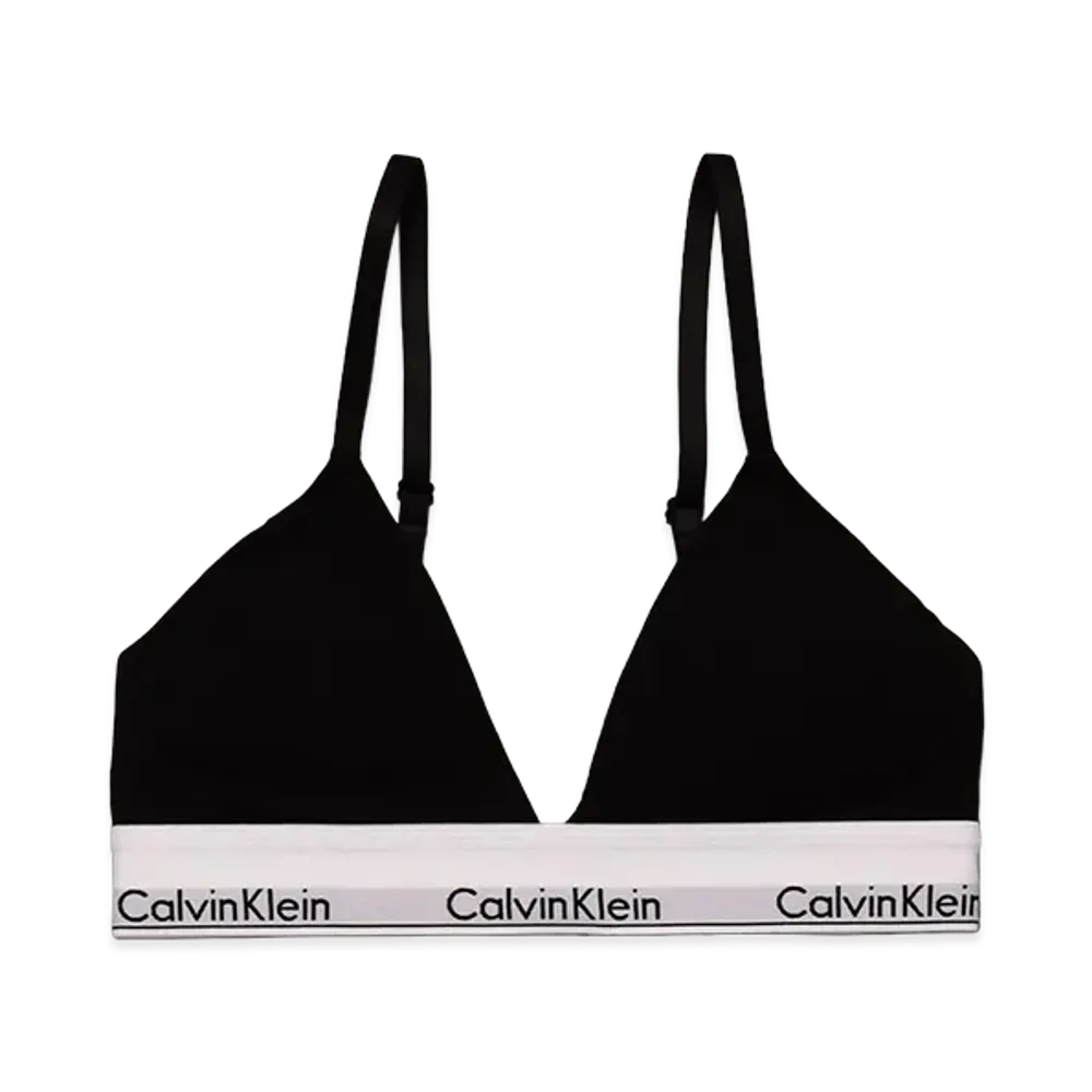 Calvin Klein Icon Cotton Modal Bralette "Black"