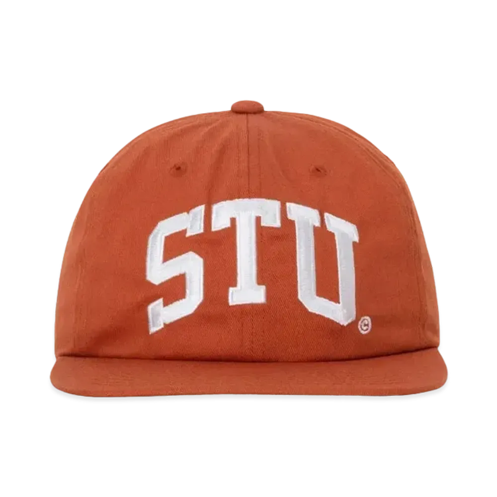 Stussy Mid-Depth Stu Arch Strapback (Cap) "Dark Orange"
