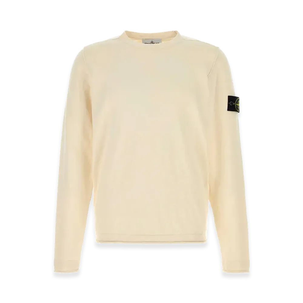 Stone Island Crew Neck Sweater "White"