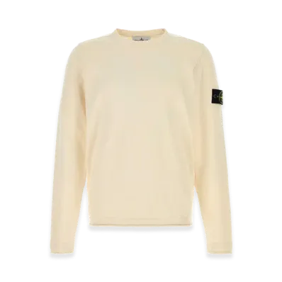 Stone Island Crew Neck Sweater "White"