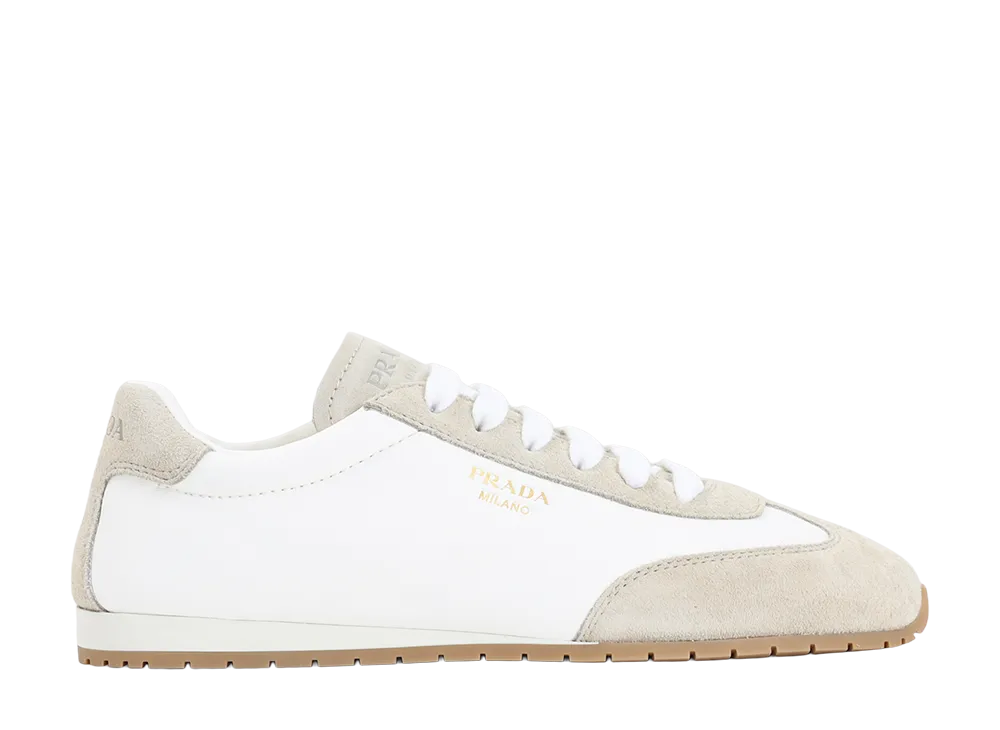 PRADA Women's Calf Leather Sneakers "Multicolor"