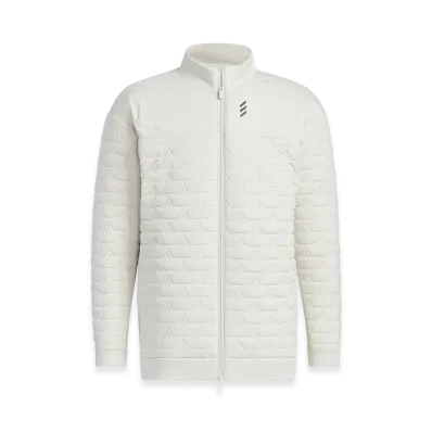 adidas Golf Codechaos Wind.Rdy Insulated Padded BOS Logo Quilted Jacket "Alumina"