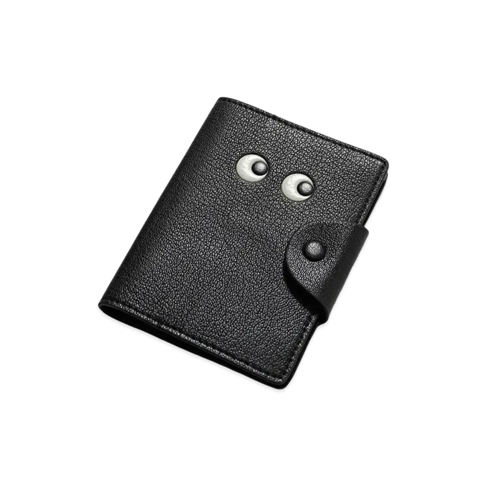Anya Hindmarch Passport Case Eyes "Black"