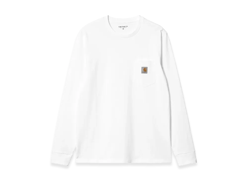Carhartt WIP L/S Pocket T-Shirt "White"