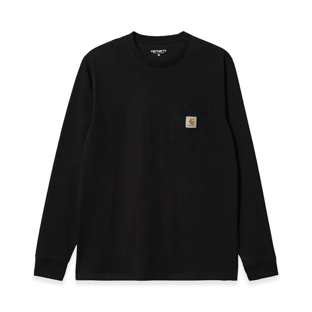 Carhartt WIP L/S Pocket T-Shirt "Black"