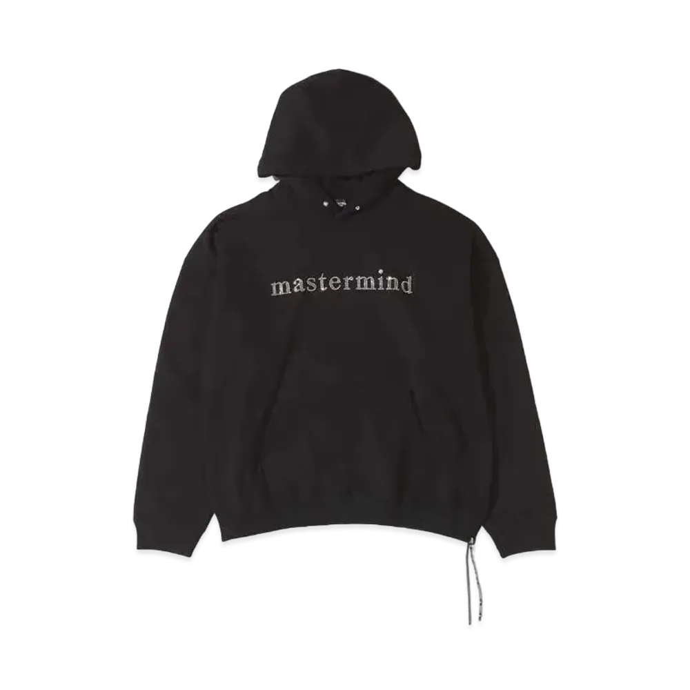 mastermind JAPAN Boxy Swarovski Hoodie "Black"