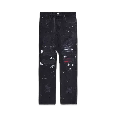 HYPE DROP x INNOCENCE NYC EXCLUSIVE DESTROY DENIM PANTS 34inch "Black"