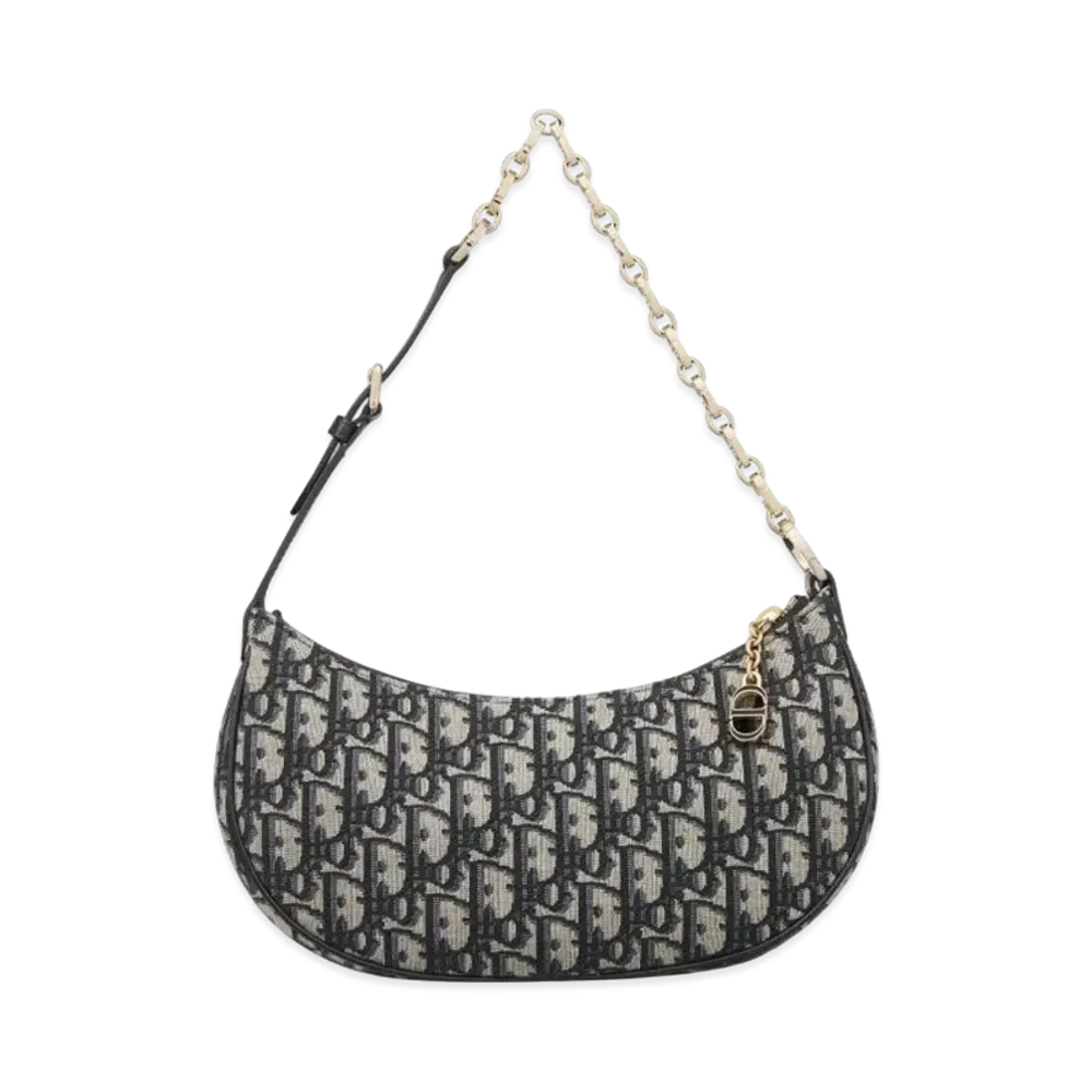 Dior CD Lounge Bag Dior Oblique Jacquard "Blue"