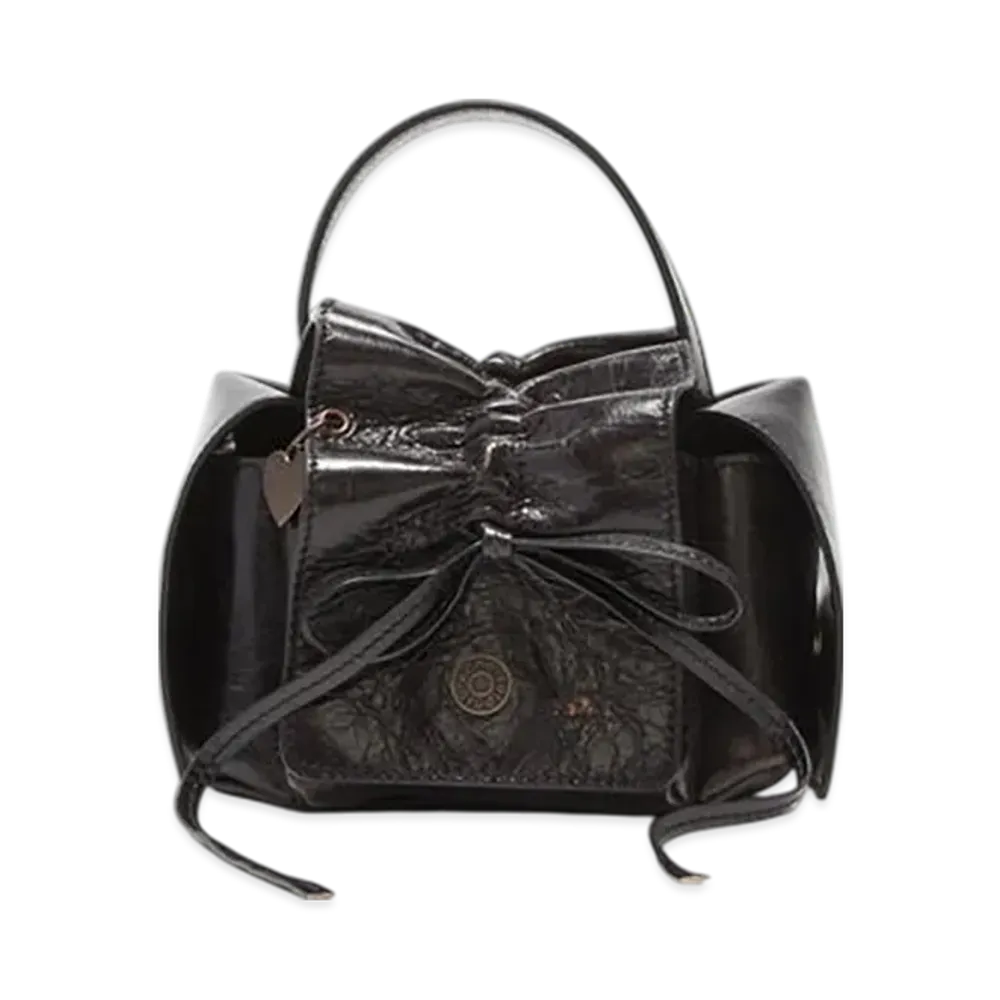 Acne Studios Multipocket mini bag "Dark Brown"