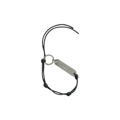 OUR LEGACY Ladon Key Ring Leather "Black" A2248LKB