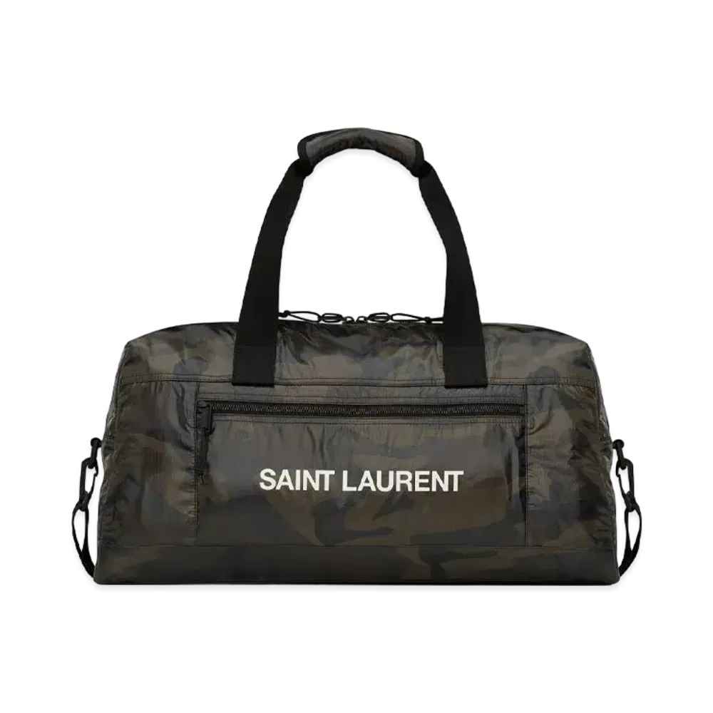 Xl Nuxx Duffle In Camo-Print Nylon "Camouflage Kaki"