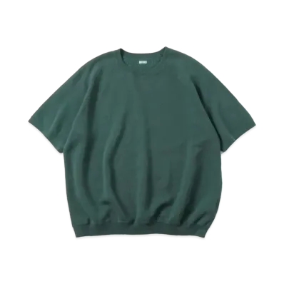 A.PRESSE S/S Vintage Sweatshirt "Green"