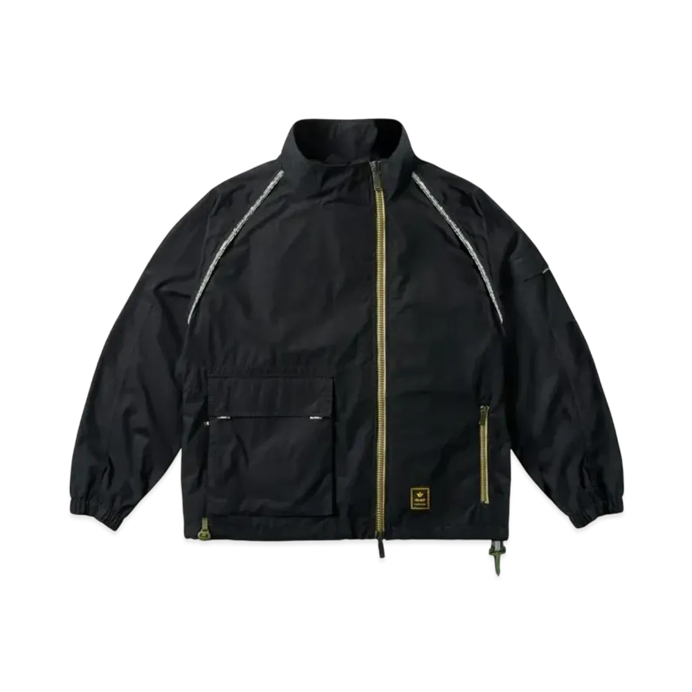 PALACE x MAHARISHI Asymetric Track Jacket "Black"