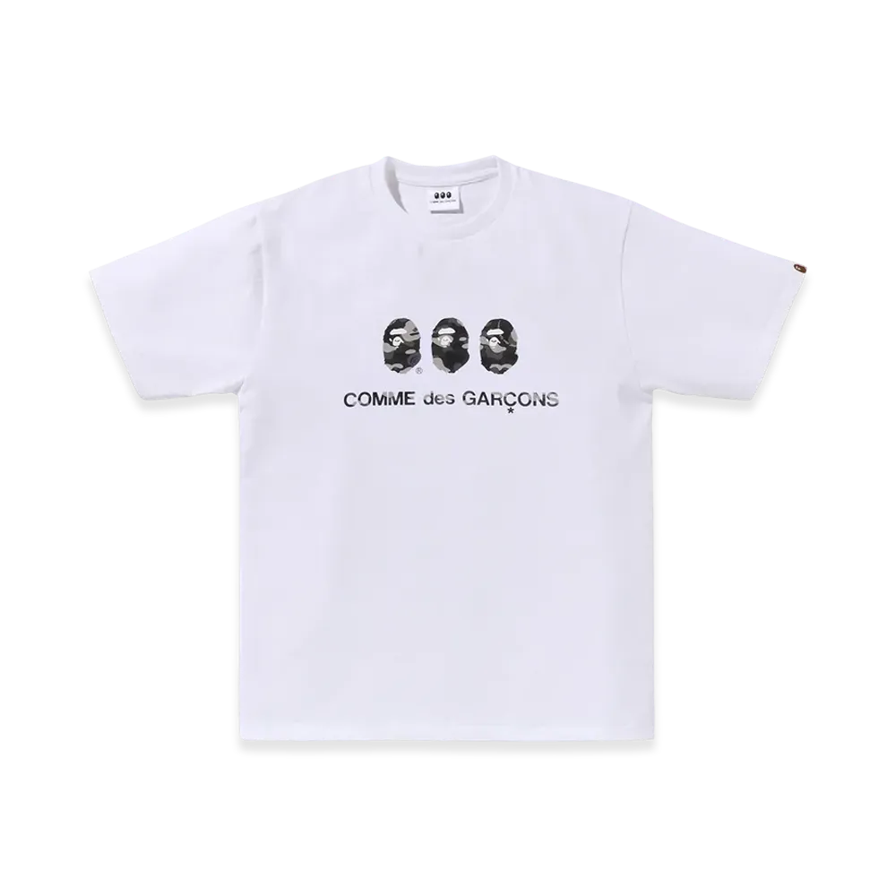 A BATHING APE x COMME des GARCONS OSAKA Tee #1 "White"