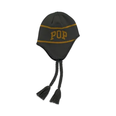 POP TRADING COMPANY Earflap Beanie "Olive"