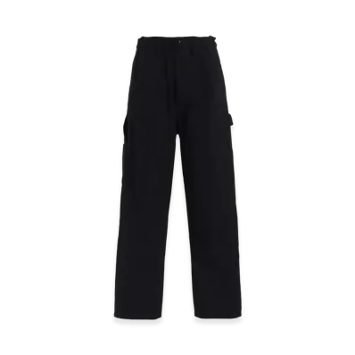 Y's Cotton Twill Garment Dye Work Pants "Black"