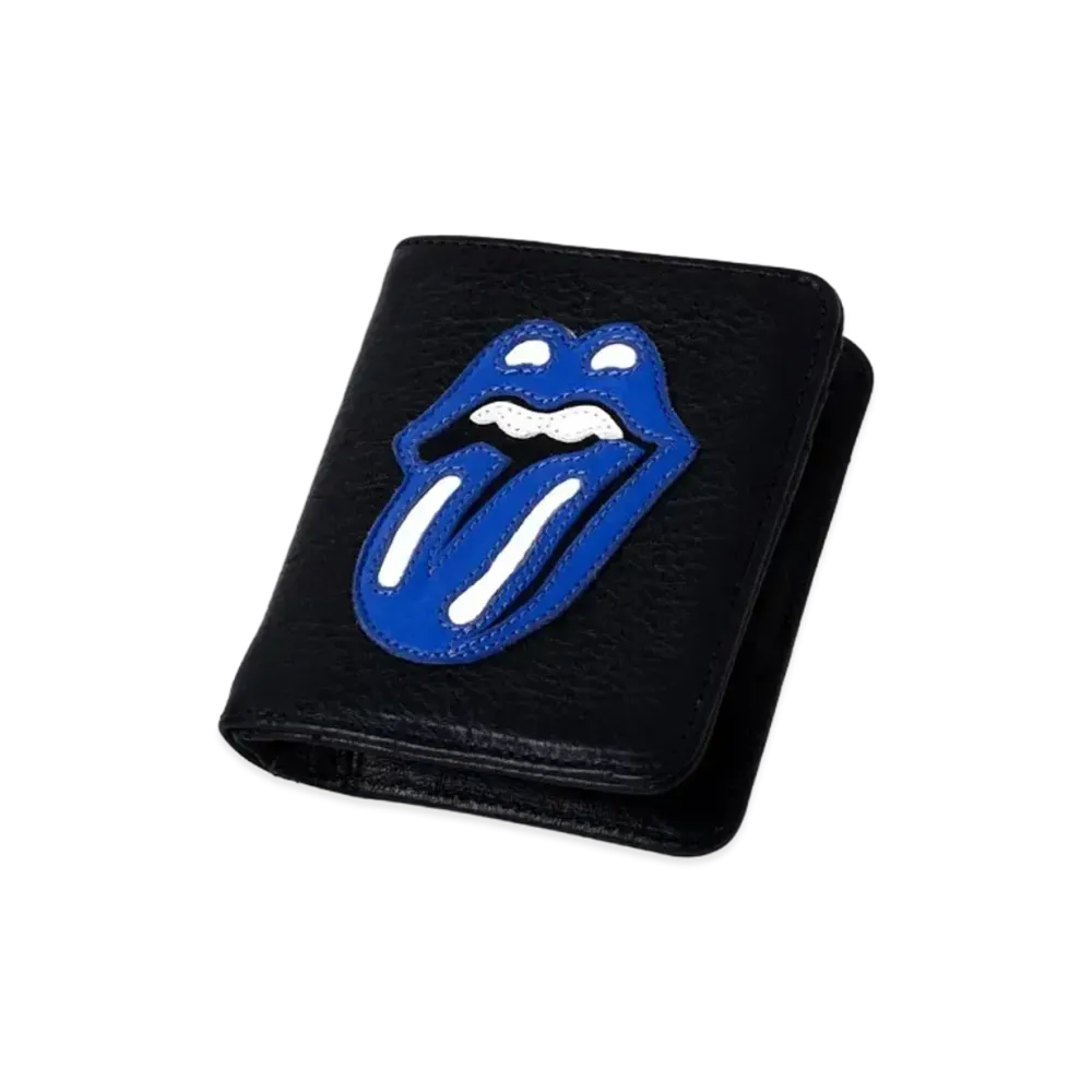 Chrome Hearts DR Digiacomo Wallet w/ Lips & Tongue "Black"