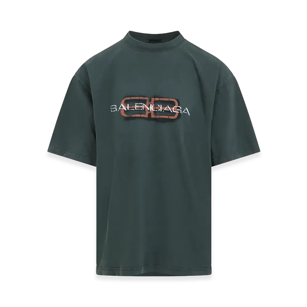 BALENCIAGA BB Icon T-Shirt "Green"