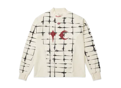 adidas x Thug Club Goalie T-Shirt Long Sleeve "Cream White"