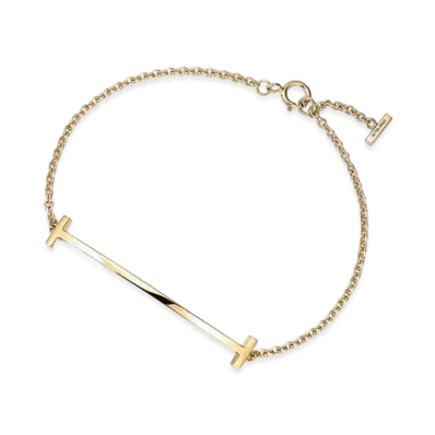 Tiffany & Co. Tiffany T Smile Bracelet "Yellow Gold"