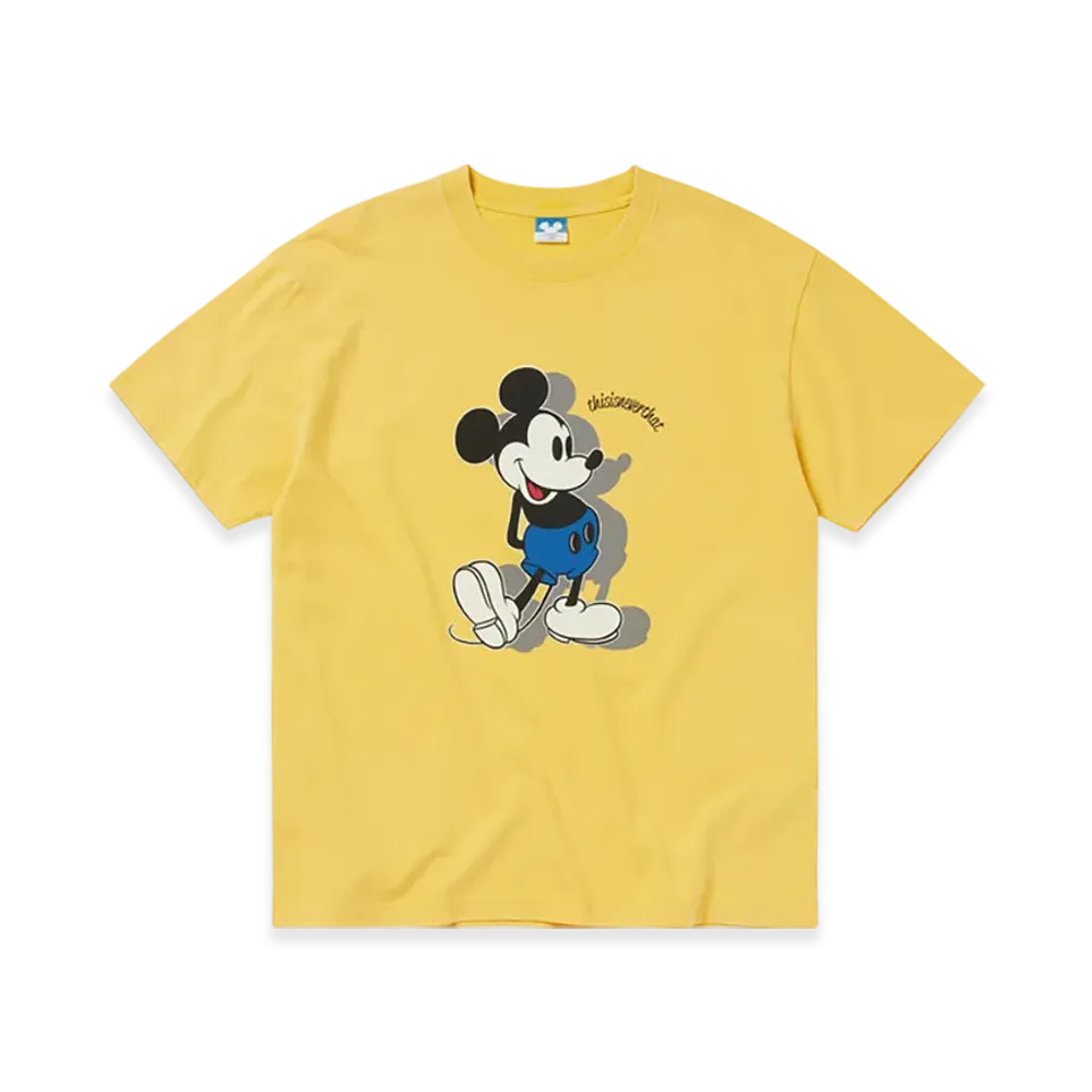 thisisneverthat x Disney Mickey Classic Tee "Yellow"