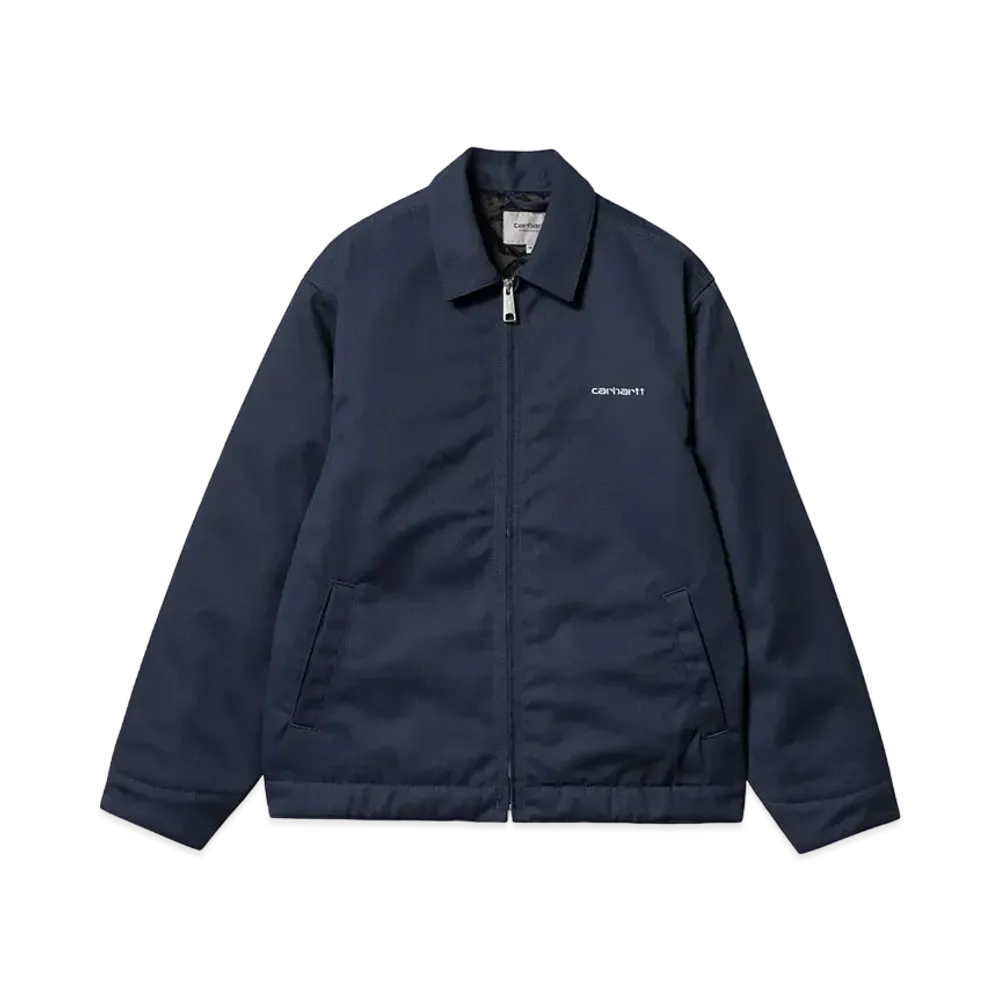 Carhartt WIP Module Script Jacket "Air Force Blue/White(Rigid)"