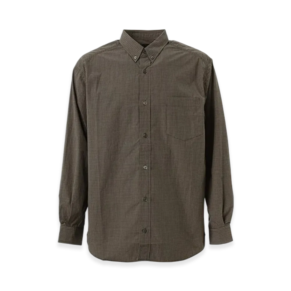 COMME des GARCONS HOMME Cotton Check Pattern Shirts "Black/Gray"