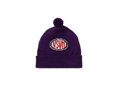visvim Knit Beanie (Wool) "Purple"