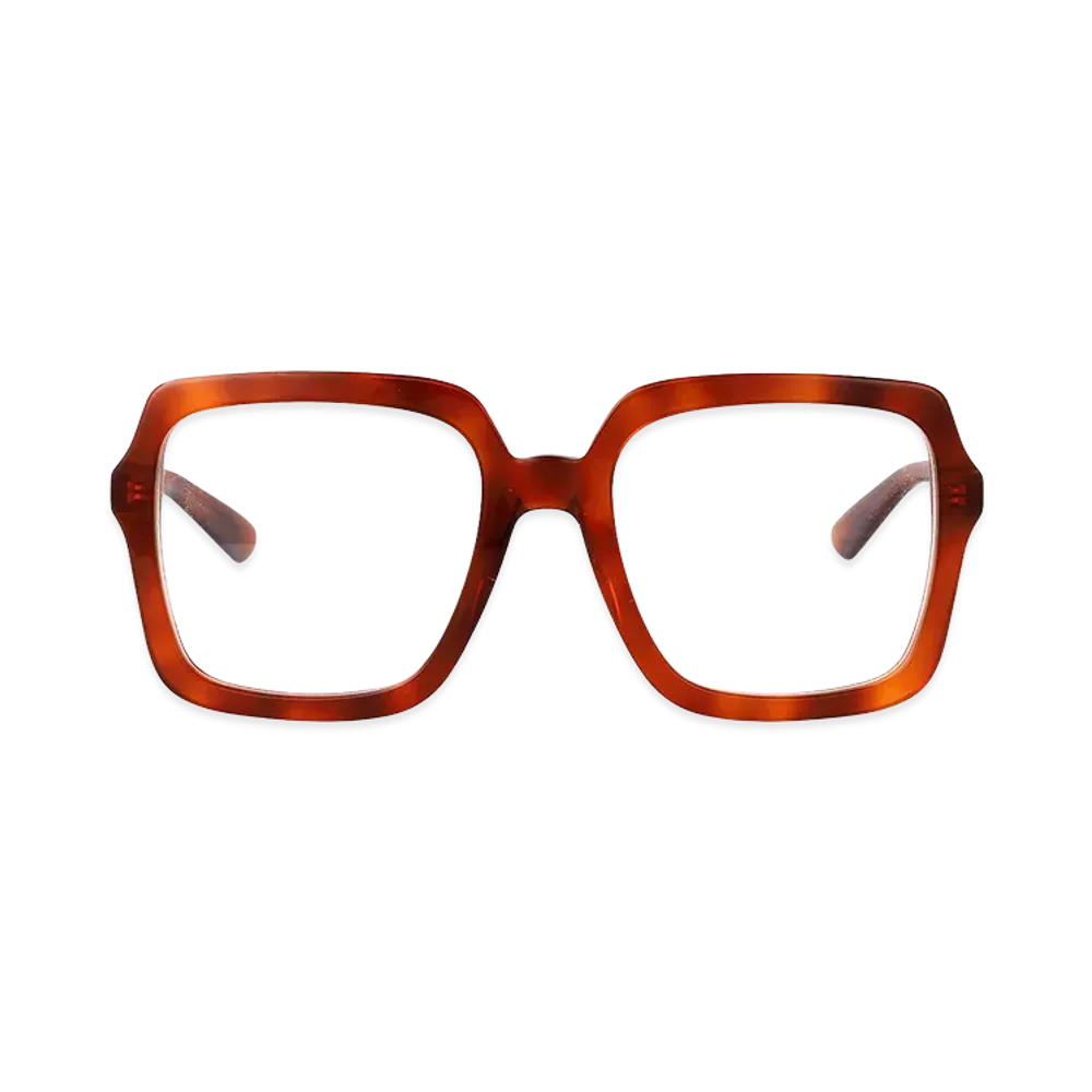 GUCCI Women's Glasses "Brown"