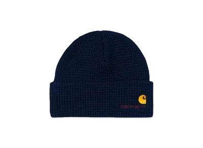 Carhartt WIP American Script Beanie "Medieval Blue"