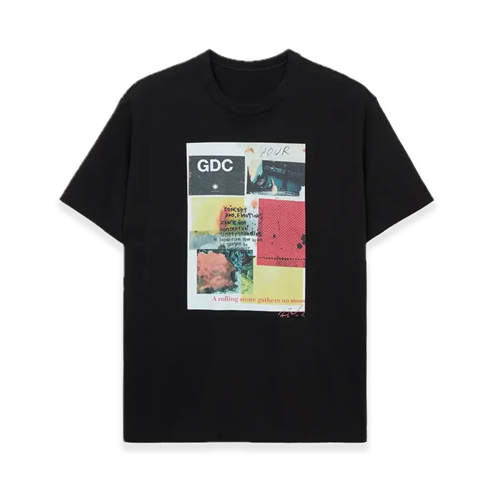 GDC x S'YTE Graphic T-Shirt -Fluctuatingly 03 "Black"