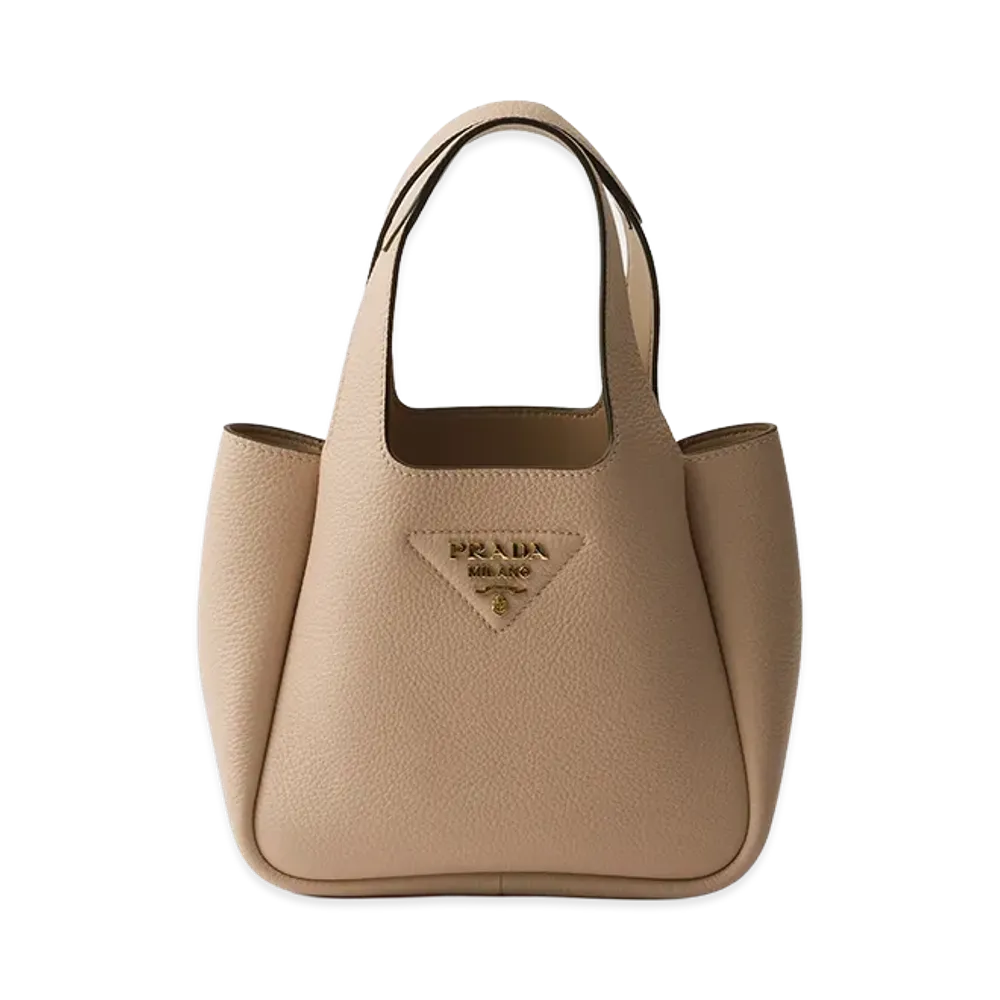 PRADA Leather Mini Handbag "Cameo"