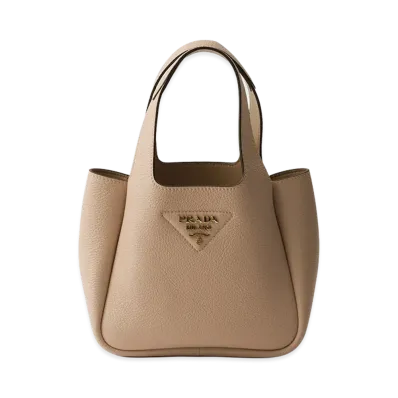 PRADA Leather Mini Handbag "Cameo"