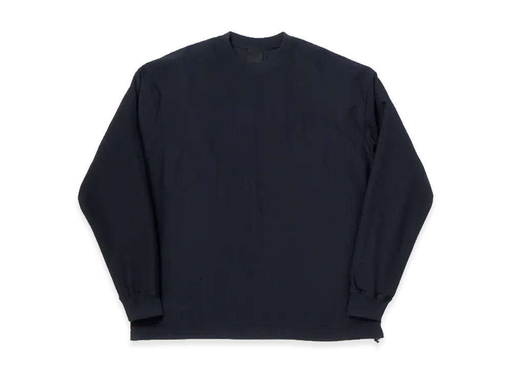 DAIWA PIER39 Women's Tech Mesh Crew L/S "Dark Navy"