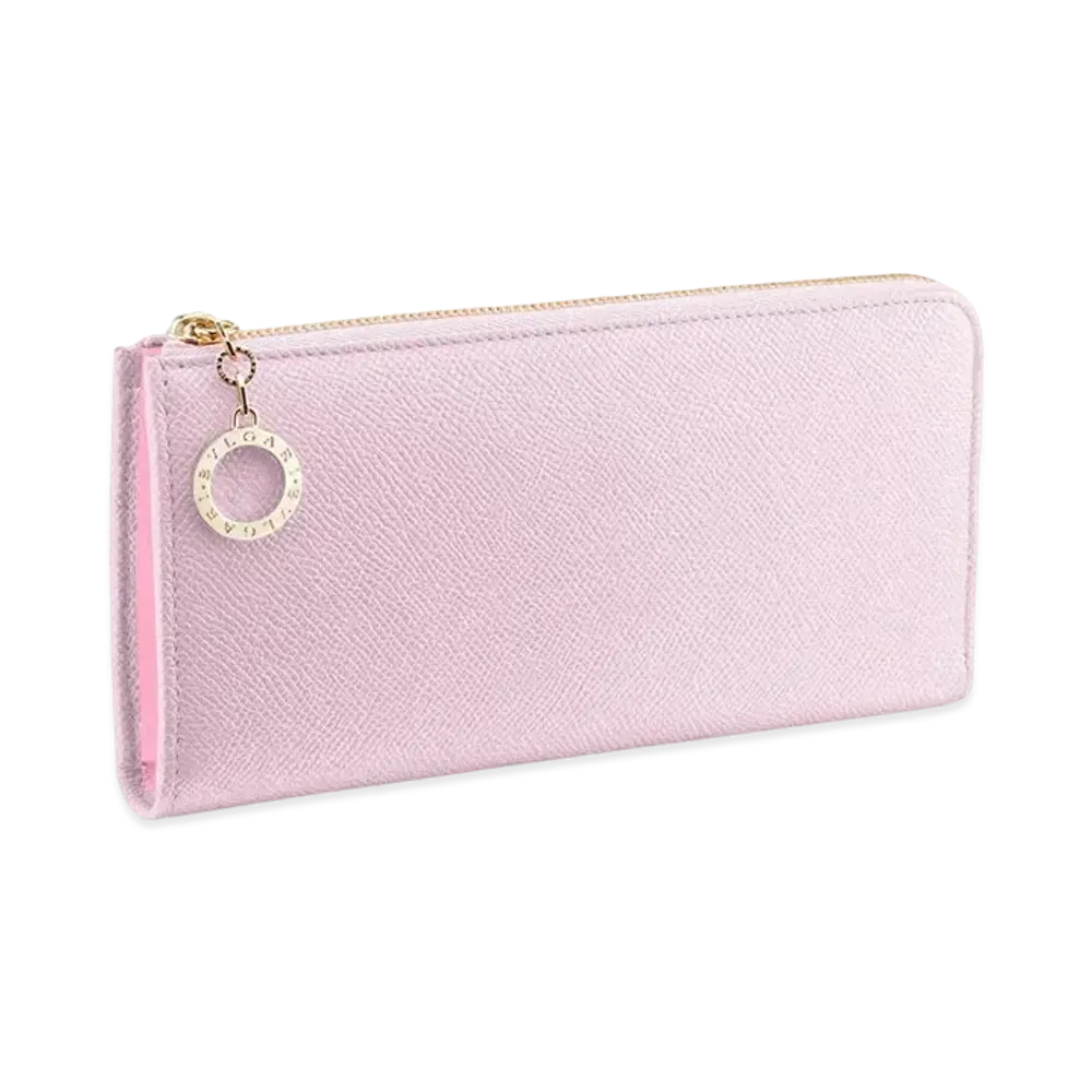 BVLGARI BVLGARI Zip Wallet "Pink"