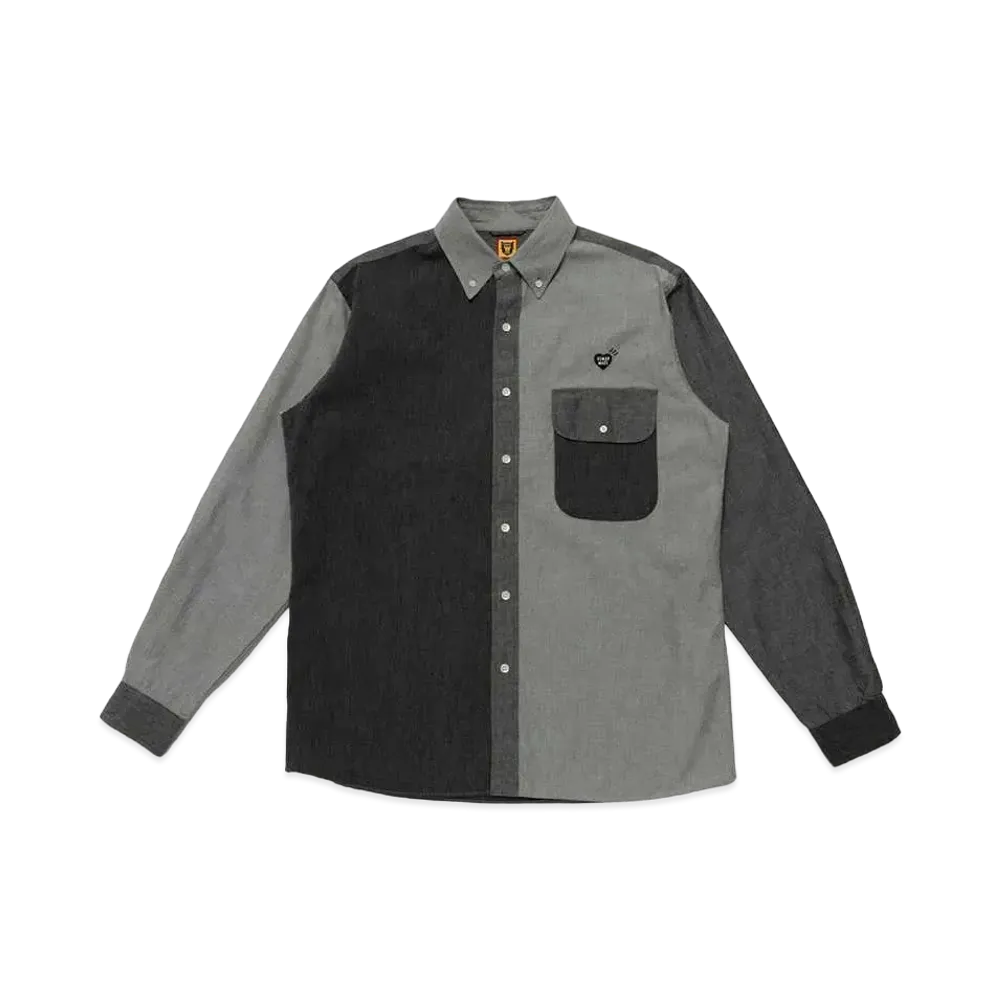 HUMAN MADE CRAZY CHAMBRAY SHIRT "Black"