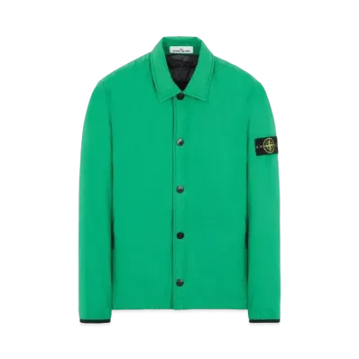 Stone Island 11525 O-COTTON/R-NYLON TELA WITH PRIMALOFT INSULATION TECHNOLOGY "Green"